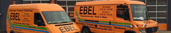 Rohrreinigungsfahrzeuge Team-EBEL